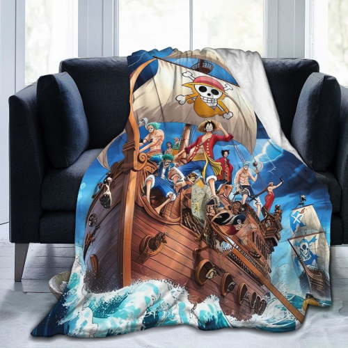 One Piece Blanket – Super Soft Cozy Flannel Throw, Lightweight Warm Decorative Blanket for Home & Travel 50x40