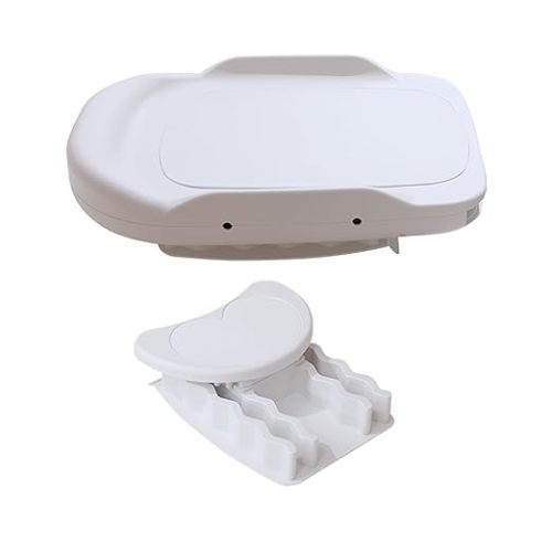PPBB – Baby Bath Support for Sink & Undermount Bathroom Sink – Easy Hygiene Care for Baby's Bottom, Hands, Face & Hair – Ideal for Eczema, Diaper Rash, Heat Rash – Gray/Pink/Navy/White (Gray)