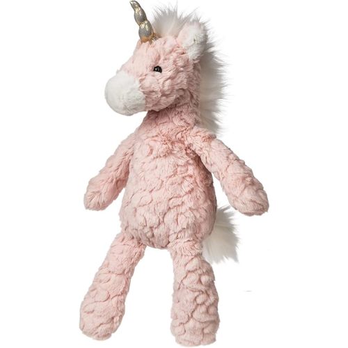Mary Meyer Putty Plush Stuffed Animal for Girls and Boys Huggable Soft Toy, Blush Pink Unicorn, 13-Inches