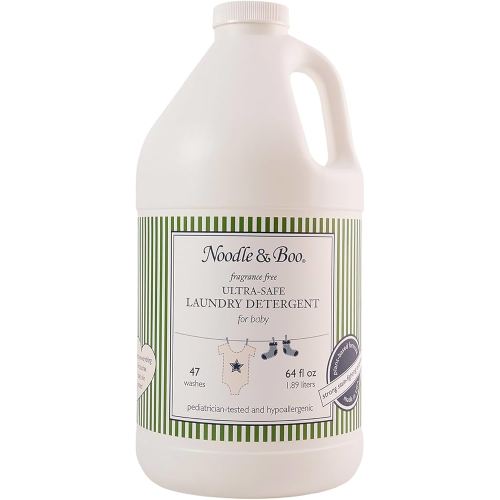 Noodle & Boo Baby Laundry Essentials Ultra-Safe Laundry Detergent, Fragrance Free, 64 Fl Oz (Pack of 1)