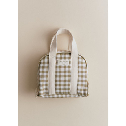Snack Bag - Green Gingham