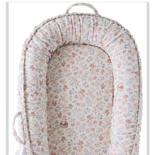 CooCooBaby Infant Lounger, Baby Nest Cover for Baby Girls & Boys, Newborn Essentials for Baby 0-18 Months, 100% Cotton Breathable (Wonderland)