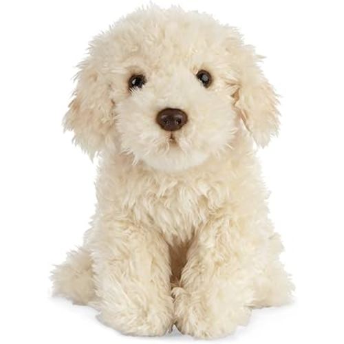 Living Nature Labradoodle Stuffed Animal | Fluffy Dog Animal | Soft Toy for Kids | 10 Inches
