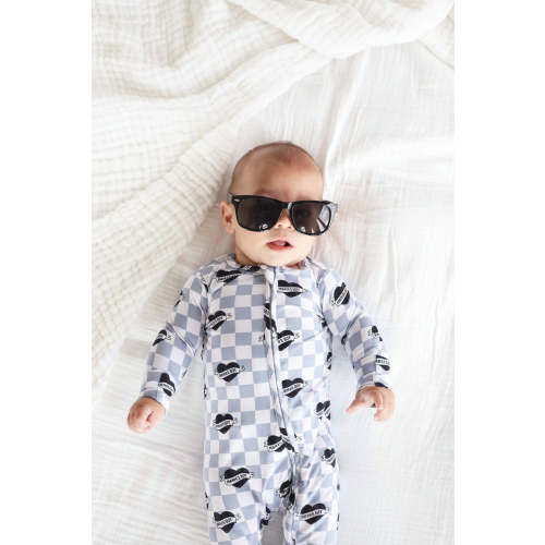 Mamas Boy Zipper Footie