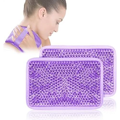 Gel Ice Pack for Injuries Reusable for Pain Swelling of Knee, Shoulder, Foot, Back, Ankle, Neck, Elbow, Wisdom Tooth - Cold or Hot Compress