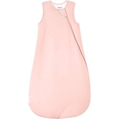 EasyFi Rayon Made from Bamboo Winter Sleep Sack 0-6 Months 2.5 TOG | Warm Sleep Sack 0-3 Months 3-6 Months, Supersoft Thick Baby Sleeping Bag with 2-Way Zipper, Baby Wearable Blanket