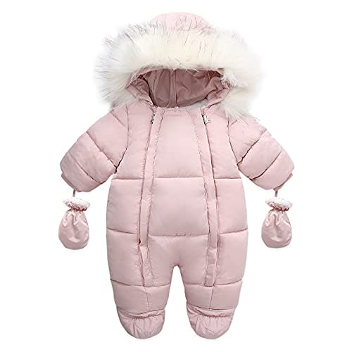 Tumaron Baby Girl Winter Snowsuit Toddler Jacket Clothes For Boy Infant Jumpsuit Hoodied