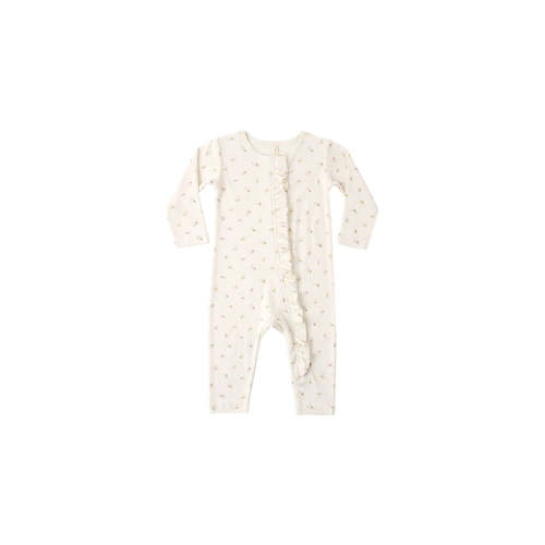 Ruffle Jumpsuit || Petit Fleur by Quincy Mae – Pi Baby Boutique