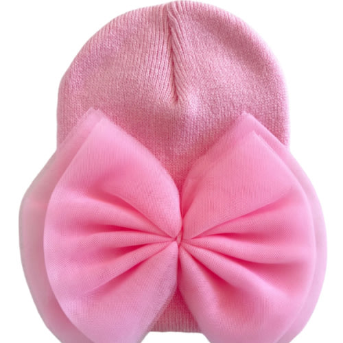 Baby's First Hat®, Pink Tulle Bow – SpearmintLOVE