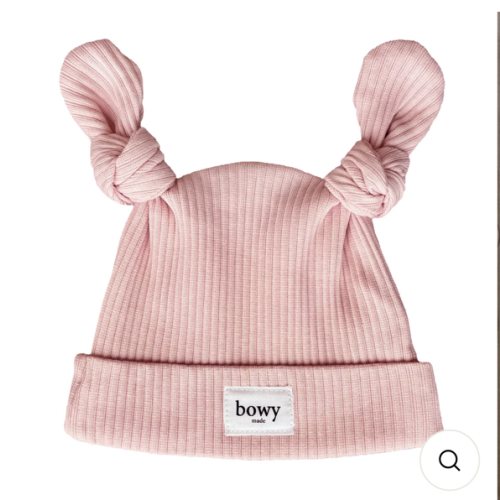Double Knot Beanie - Dusty Pink