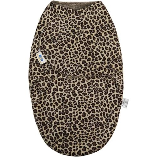 BlueSnail Baby Swaddle, Soft and Comfortable, Newborn Easy Wrap Receiving Blanket, Suitable for 0-3/3-6 Months (Leopard, 0-3 Months)