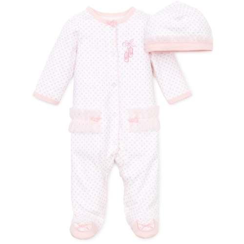 Prima Ballerina Footed One-Piece And Hat