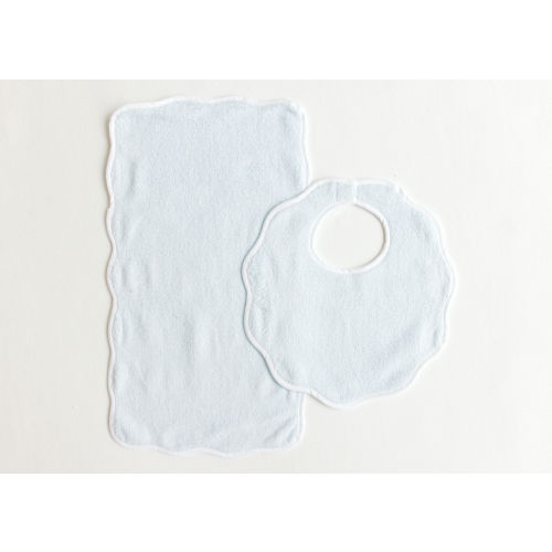 Bib & Burp – Blue Terry