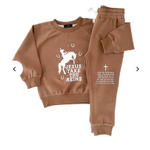 Jesus Take the Reins Sweatsuit