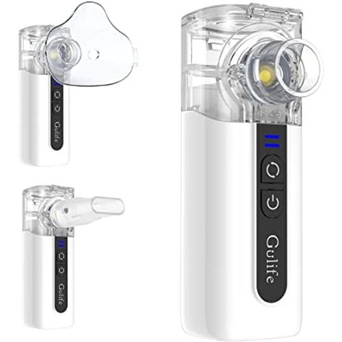 Gülife Nebulizer for Cold, Portable Handheld Nebulizers Machine for Home Office Use Indoor & Outdoor - Improving Your Health, Mesh Nebulizer for Kids Adults