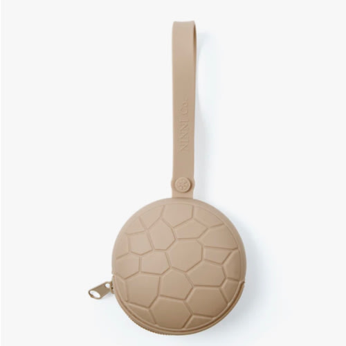 BPA Free Silicone Pacifier Case in Mocha - Ninni Co.