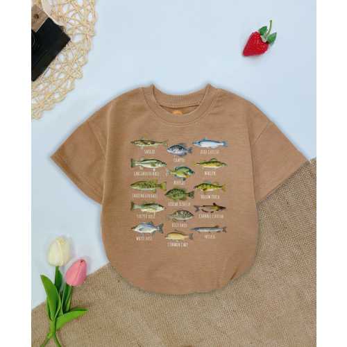 Fish Species Baby Romper, Fishing Baby Clothes, Dad Fishing Buddy Baby Outfit, Fishing Buddy Baby Bodysuit, Love Fishing Baby Clothes