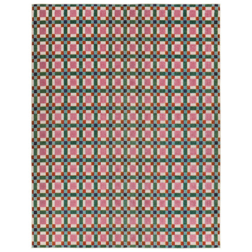Dakota Fields Lindsey Geometric Multicolor Area Rug & Reviews | Wayfair