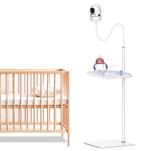 Universal Baby Monitor Stand for HelloBaby, Infant Optics DXR-8 Pro, Nanit Pro Baby Monitor Floor Stand - Height Adjustable Baby Camera Stand for Eufy, VTech, Owlet, VAVA and Most Baby Monitor Holder