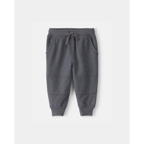 Baby Boy French Terry Joggers - Grey | Carter's