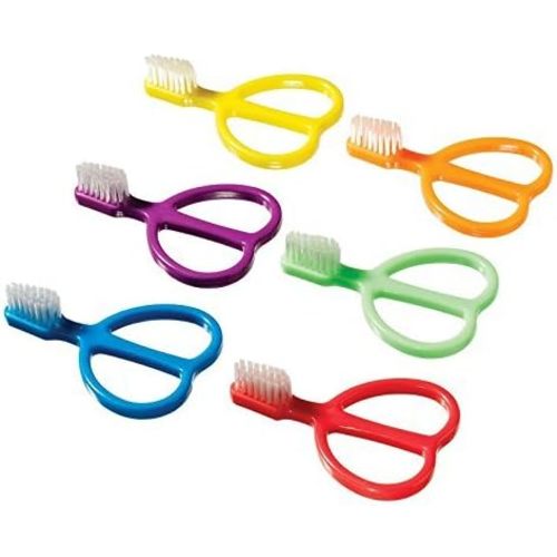 Plak Smacker Infant Stage 2 Toothbrushes, 6 Pack, Battery Powered, Soft