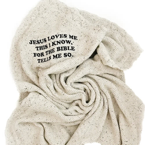 Jesus Loves Me This I Know Knit Blanket – OUR HOUSE ABOVE
