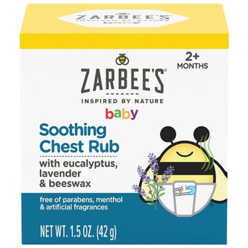 Walgreens Zarbee's Soothing Chest Rub Eucalyptus, Lavender