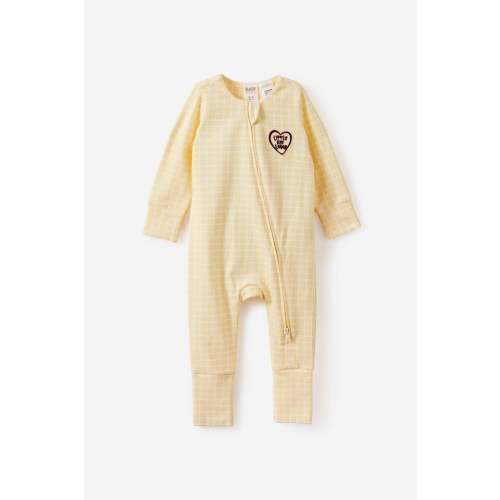 Growie Long Sleeve Zip All In One Romper