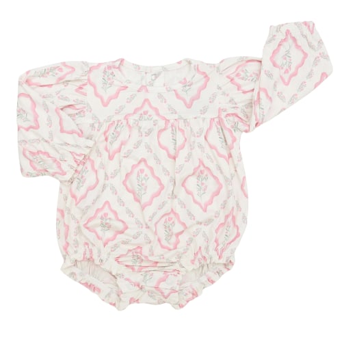 Girls Petite Bloom Long Sleeve Bamboo Bubble - Hamner Hill