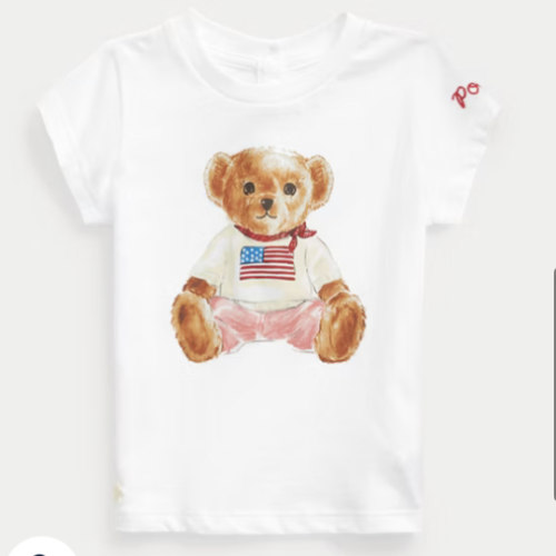 Polo Bear Cotton Jersey Tee | Ralph Lauren