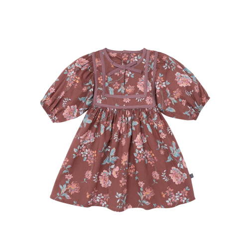 Modern Moments by Gerber Toddler Girl Yoked Bow Dress, Sizes 12M-5T