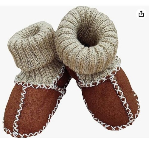 Lambskin Baby Shoes, Soft Sole Leather Baby Shoes,Leather Baby Booties, Sheepskin Booties,Toddler Slippers,First Baby Shoe, Baby Gift.