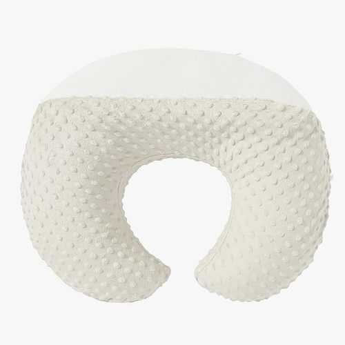 Nursing Pillow and Positioner for Breastfeeding, Ultra Soft Baby Breastfeeding Pillows for More Support for Mom and Baby, with Premium Removable Cover (Pristine)