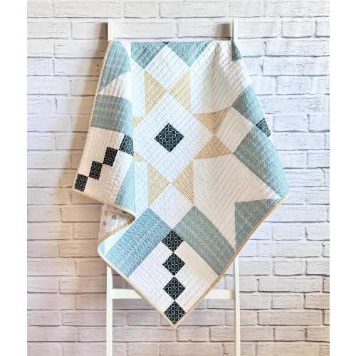 Super Star Baby Boy Quilt Kit 36x 36 - Sweet Little Friends