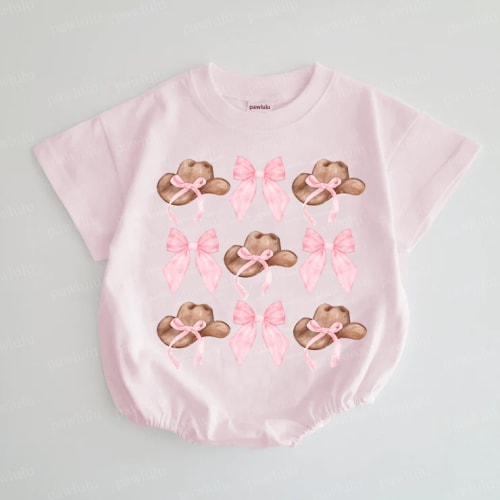 Bow Western Bow Romper