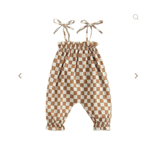 Checkerboard Jumpsuit – The Ollie Bee