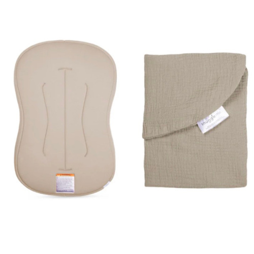 Lounger Curve + Muslin Cover Set | Birch