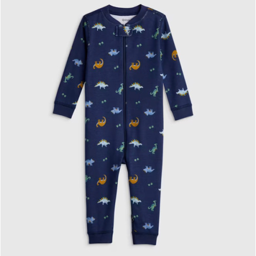 100% Organic Cotton One Piece Pajama - little Dino’s