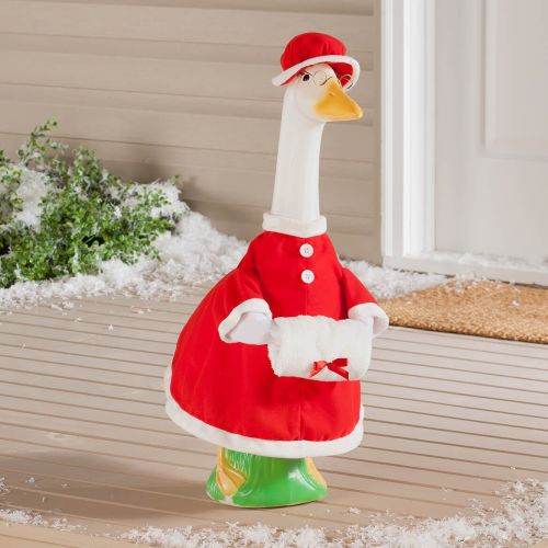 Mrs. Claus Large Goose Outfit by Gaggleville&#xAE;