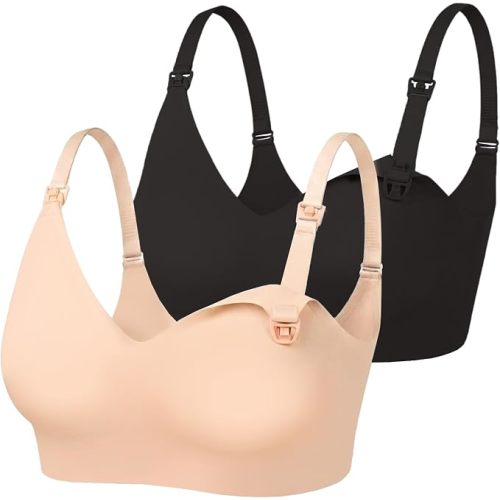 As Fairy Seamless Nursing Bras for Breastfeeding Soft Wireless Sleep Maternity Bralette Regular and Plus Size