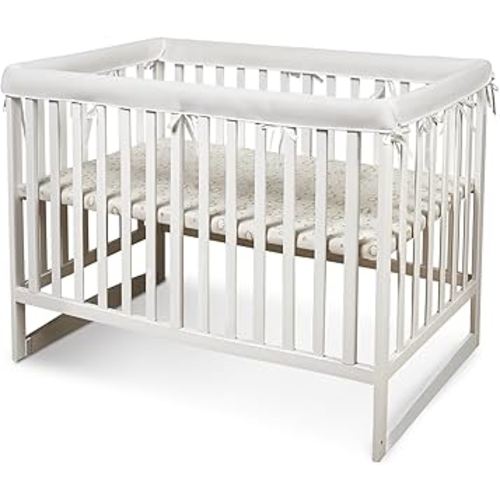 4Pcs Bed Set Covers,2 Long Length 51 inches, 2 Short Length 27.5 inches (White)