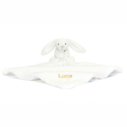 Personalized Bashful Luxe Bunny Luna Soother