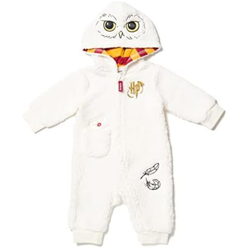 Harry Potter Baby Zip Up Costume Coverall Newborn to Infant Sizes (Newborn - 24 Months)