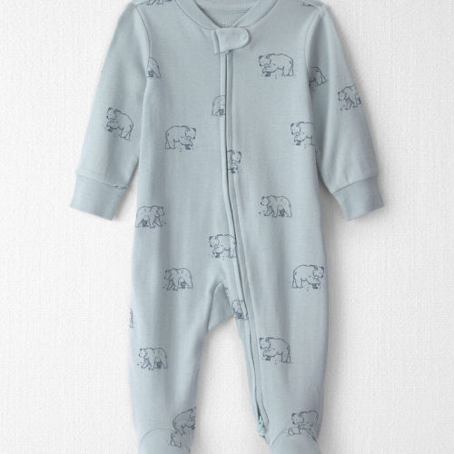 Baby Organic Cotton Sleepers in Winter Bears | Carter’s Oshkosh Canada