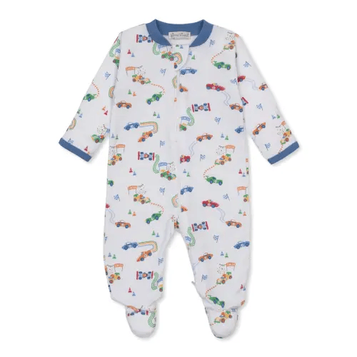 Gran Prix Raceway Zip Footie - Newborn
