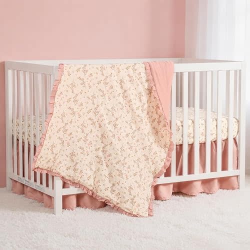 Organic Cotton Muslin Baby Crib Bedding Set 3Pcs