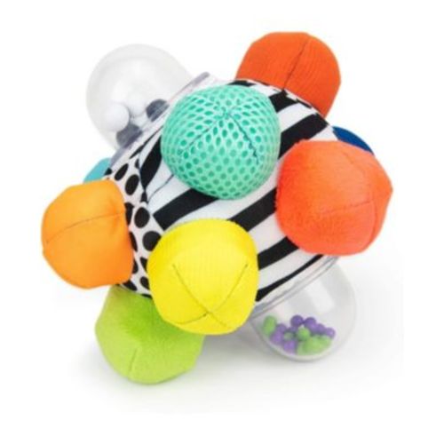 Sassy Bumpy Ball, Baby Developmental Toy, Multi Texture and Color