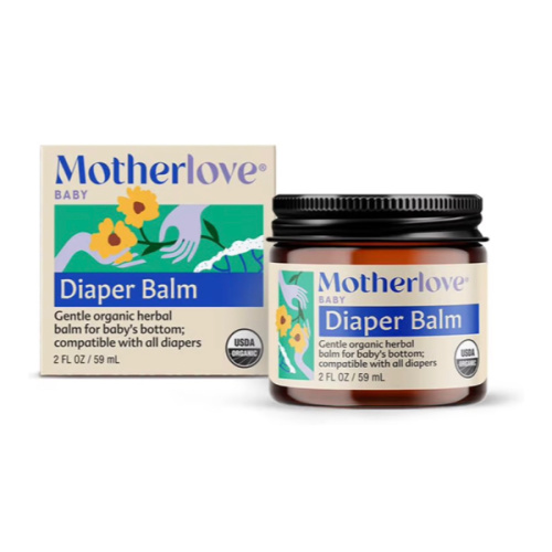 Amazon.com: Motherlove Diaper Balm (2 oz) Organic Herbal Diaper Cream—Cloth Diaper Safe, Zinc Oxide- & Petroleum-Free : Baby