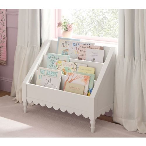 Pottery Barn Kids Penny 30" Bookrack - French White
