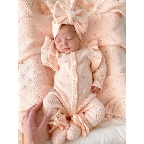 CLASSIC KNIT ROMPER PRIMROSE (3-6 months)